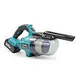 Акумуляторний пилосос Makita DCL184ZW-2Li 36В Автомобільний пилосос Макіта Портативний ручний пилосос, фото 5