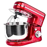 Планетарний тістоміс Zepline 3в1 настільний Міксер з нержавіючої чашею 3500Вт 5л К2, фото 3