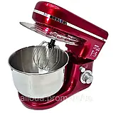 Планетарний тістоміс Zepline 3в1 настільний Міксер з нержавіючої чашею 3500Вт 5л К2, фото 6