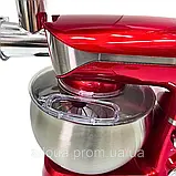 Кухонний комбайн 3в1 Zepline Універсальний комбайн 4200Вт Комбайн блендер тістоміс м'ясорубка К2, фото 8