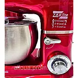 Кухонний комбайн 3в1 Zepline Універсальний комбайн 4200Вт Комбайн блендер тістоміс м'ясорубка К2, фото 9