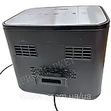 Містка аерофритюрниця 12л Zepline Безмасляний аерогриль на дві чаші Якісна мультипіч К2, фото 9