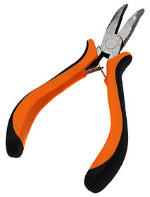 Вузькогубці Stanley з антиковзною прогумованою ручкою 12.5 см Orange (7_02376)