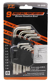 Набір викруток-зірочок TF Tools TF-009 1.5-10 9 шт. (7_02377)