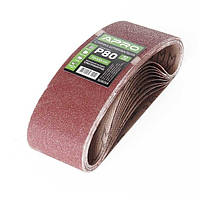 Шліфувальна стрічка "нескінченна" P80 533 мм х 75 мм упаковка 10 шт APRO