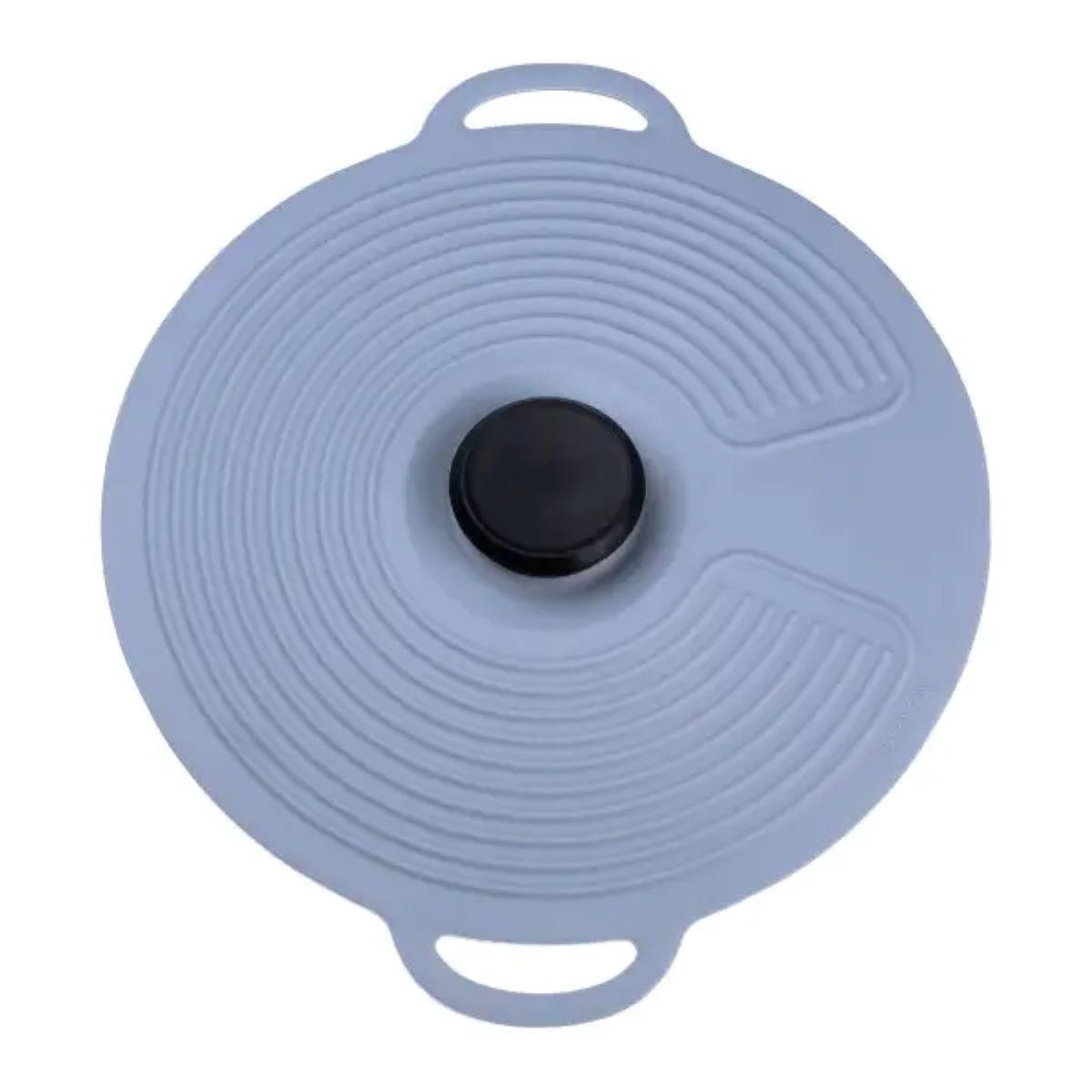 Багаторазова силіконова кришка для універсальна 32 х 28 см сіра HP34540L, фото 1