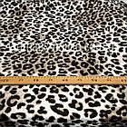 Тканина велюр Плюш (спорт) принт Леопард світлий, фото 2