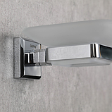 Підставка для мила GAPPO G3802 скло, з латунним утримувачем, хром, фото 3