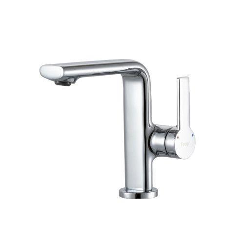 Змішувач для умивальника FRAP F1088, литий вилив, латунь, хром, фото 1