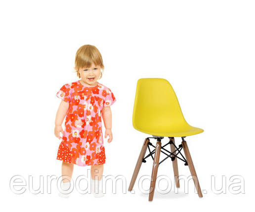 Стілець Тауер Baby дитячий жовтий, фото 1