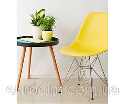 Стілець Тауер ніжки метал пластик жовтий, фото 4