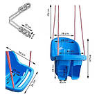 Гойдалка дитяча Tega Baby blue, фото 4