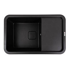 Гранітна мийка для кухні VALESO CUBE 7850 матова Моріон