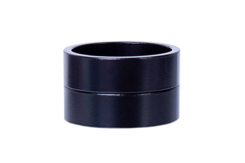 Проставочне кільце 1-1/8" 10mm AL Kenli чорн. 2 шт