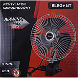 Автомобільний вентилятор 5V 8x2 Elegant (101557), фото 2