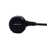 Автомобільний вентилятор 12/24 V 4x2 Elegant (101558) Подвійний, на скотчі, фото 3