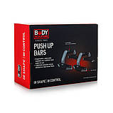 Упори для віджимань Body Sculpture BB 6331 - професійні ручки для силових та функціональних тренувань, фото 8