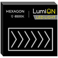 Світильник світлодіодний трикутний LumiOn L0-7, 485 x 244 см