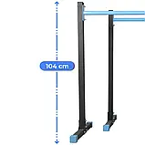 Паралельні регульовані бруси Thunder DIPSY для силових, функціональних та калистенічних тренувань вдома, фото 5