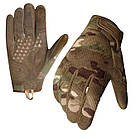 Рукавиці повнопалі тактичні WALLIZARD Multicam