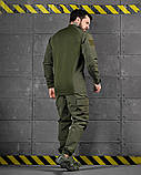 Тактичний Комплект Чоловічий Літній OBLIVION TRIPOD Олива з Липучками під Шеврони ДЛ6456 ТМ, фото 7