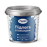 Епоксидна наливна підлога Plastall™ для ремонту підлоги будки вантажного автомобіля 4.8 кг Сірий