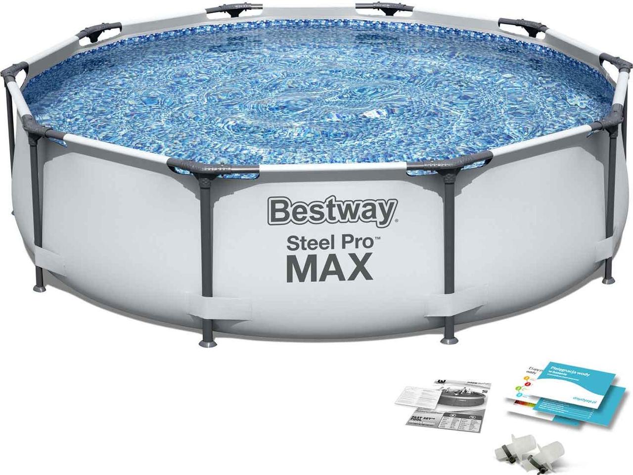 Басейн каркасний 4в1 Bestway 56406 Steel Pro 305 см, фото 1
