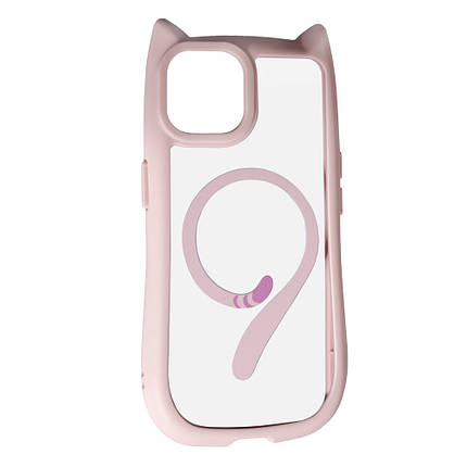 Чохол Cat Case With Magsafe для Apple iPhone 14 Pink Sand, фото 1