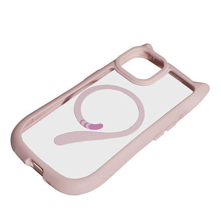 Чохол Cat Case With Magsafe для Apple iPhone 14 Pink Sand, фото 3