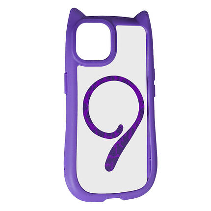 Чехол Cat Case With Magsafe для Apple iPhone 14 Violet, фото 1