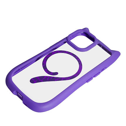 Чехол Cat Case With Magsafe для Apple iPhone 14 Violet, фото 3