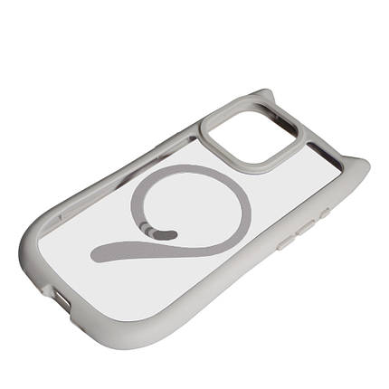 Чохол Cat Case With Magsafe для Apple iPhone 14 Pro Grey, фото 3