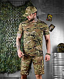 Костюм польовий Літній NAUTILUS 4в1 Мультикам з Футболкою, Шортами, Кепкою та Браслетом ДЛ6999 ТМ, фото 2