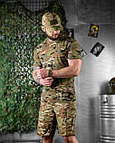 Костюм польовий Літній NAUTILUS 4в1 Мультикам з Футболкою, Шортами, Кепкою та Браслетом ДЛ6999 ТМ, фото 3