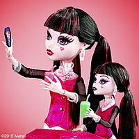Лялька-монстер хай Дракулаура менструальна величезна 43 см Monster High 17 Large Doll Draculaura