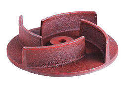 Крильчатка мотопомпи (для 30,80) 4 лопаті, під шпону діаметр 20 мм (тип 1) YBX