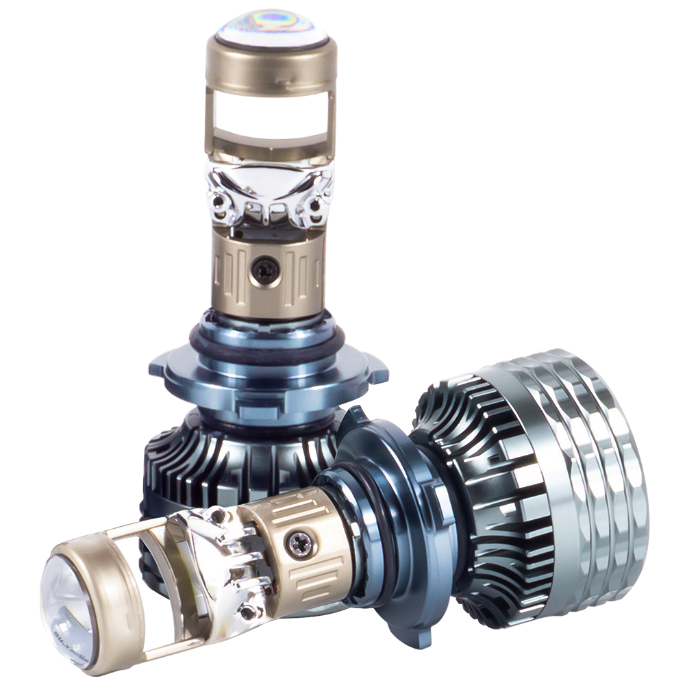 DriveX LE-09 H7 6000K 55W 9-36V світлодіодні лампи з лінзою