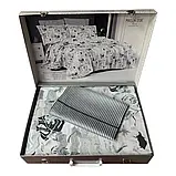 Двоспальний Євро комплект - Maison d'or Breeze Grey Тенсел, фото 3