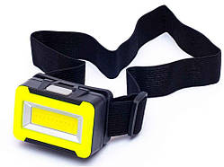 Ліхтар налобний пластик CY-2068 3хААА ТМ КИТАЙ