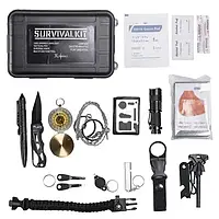 Набор инструментов для выживания туристический многофункциональный