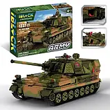 Конструктор IBLOCK PL-921-509 Армія: самохідна гаубиця AHS Krab з фігурками 1237 деталей швидка відправка, фото 2