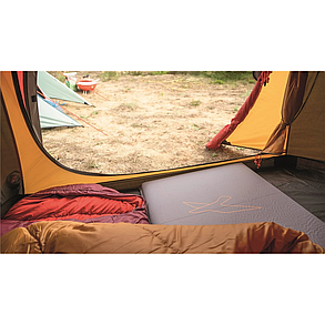 Самонадувний килим (183x51x3 cм) Easy Camp Self-inflating Siesta Mat Single Black/Grey, фото 4