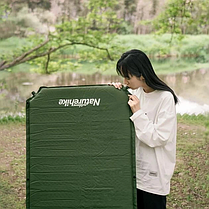 Килим (самонадувний) Naturehike NH20DZ003, 200х63х5см, Dark Green, фото 6