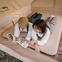 Двомісний самонадувний килим(200х132х6см) Naturehike NH21FCD11 Beige, фото 4