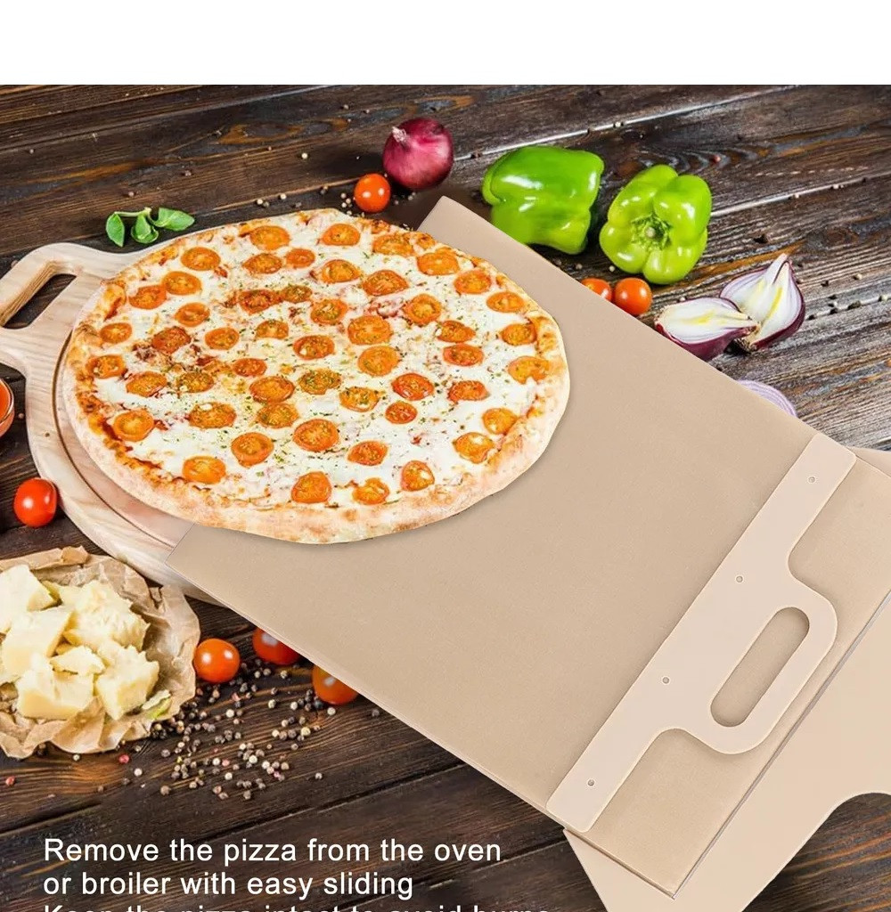 Кухонная доска для пиццы и теста з тефлоновим покриттям 36см х 33см (25)