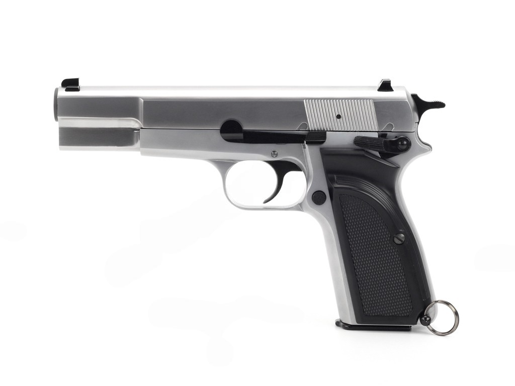 Страйкбольний пістолет Browning Hi Power MK III - Silver [WE] (для страйкболу)