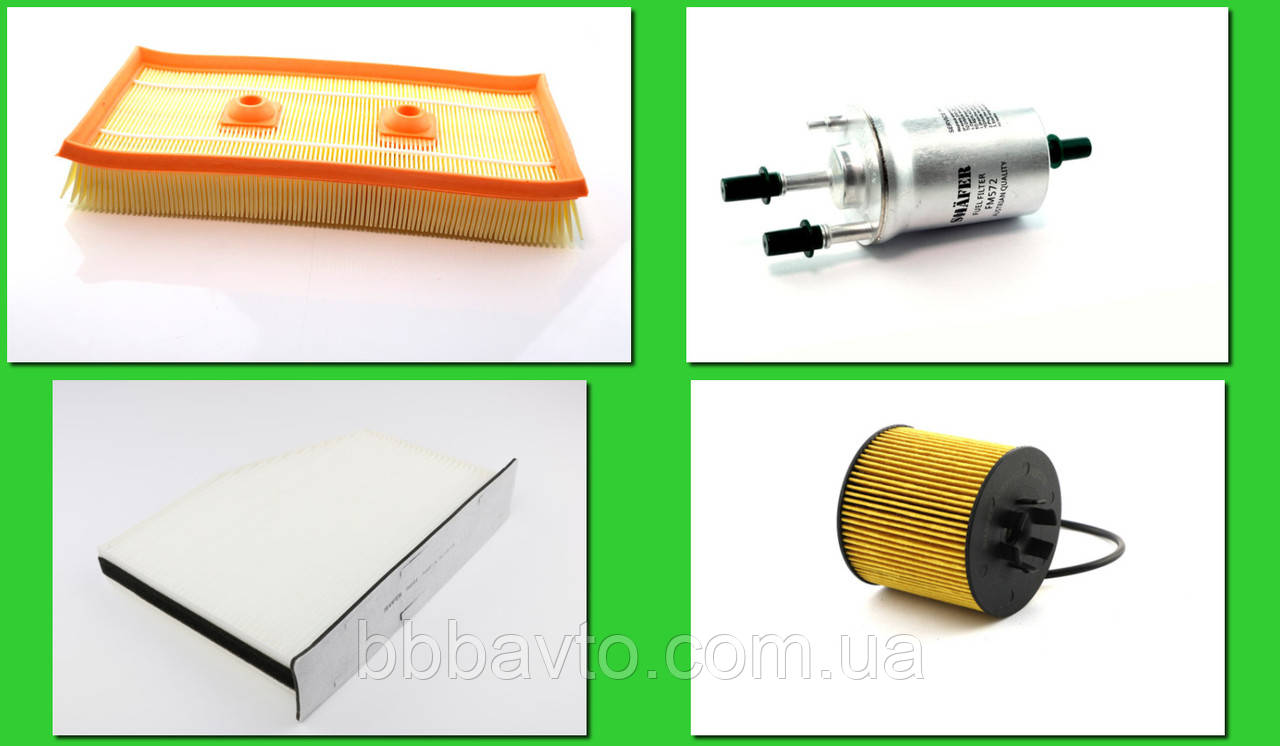 Набір Фільтрів для ТО VOLKSWAGEN Touran I 1.6 FSI (2003-2007)   ( варіант 2 ), фото 1