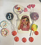 «Соціальні мережі #1» набiр iз цукрової мастики для кондитерських виробів, фото 2