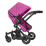 Коляска для ляльок 2 в 1 Carrello Maestro 9651B Rose Red Рожевий Акція до 04.05, фото 3