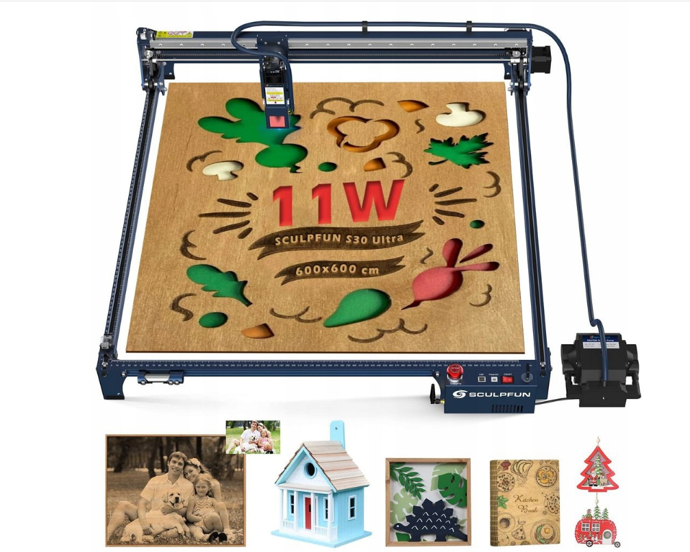 Лазерний гравер SCULPFUN S30 Ultra 11W